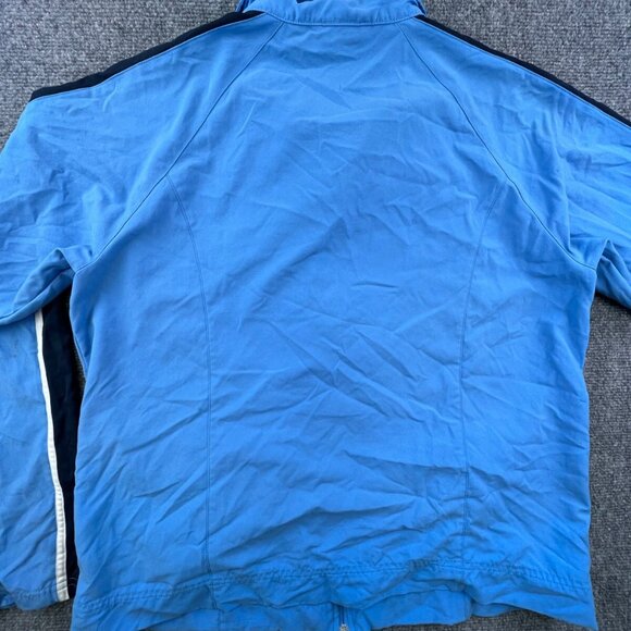 Nike Jacket Girls Sz L 12-14 Baby Blue Windbreaker Track Zip Up Long Sleeve VTG - Picture 9 of 11